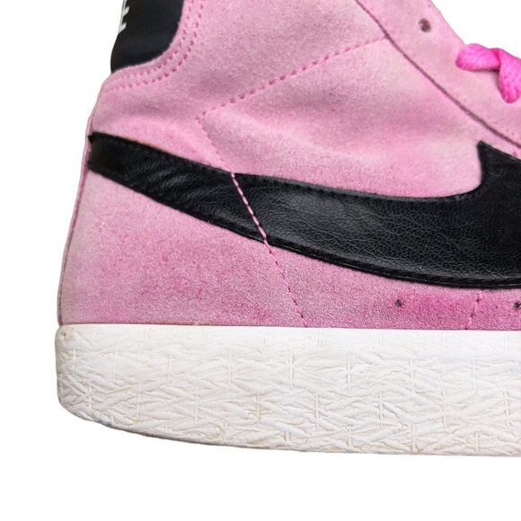RARE 2013 Nike Blazer Mid High Top 'Curved Pink' Size 6.5 - Picture 9 of 16